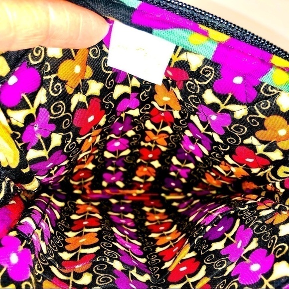 𝅺vera Bradley Va Va Bloom Mini Hipster Crossbody Wallet - Picture 10 of 16